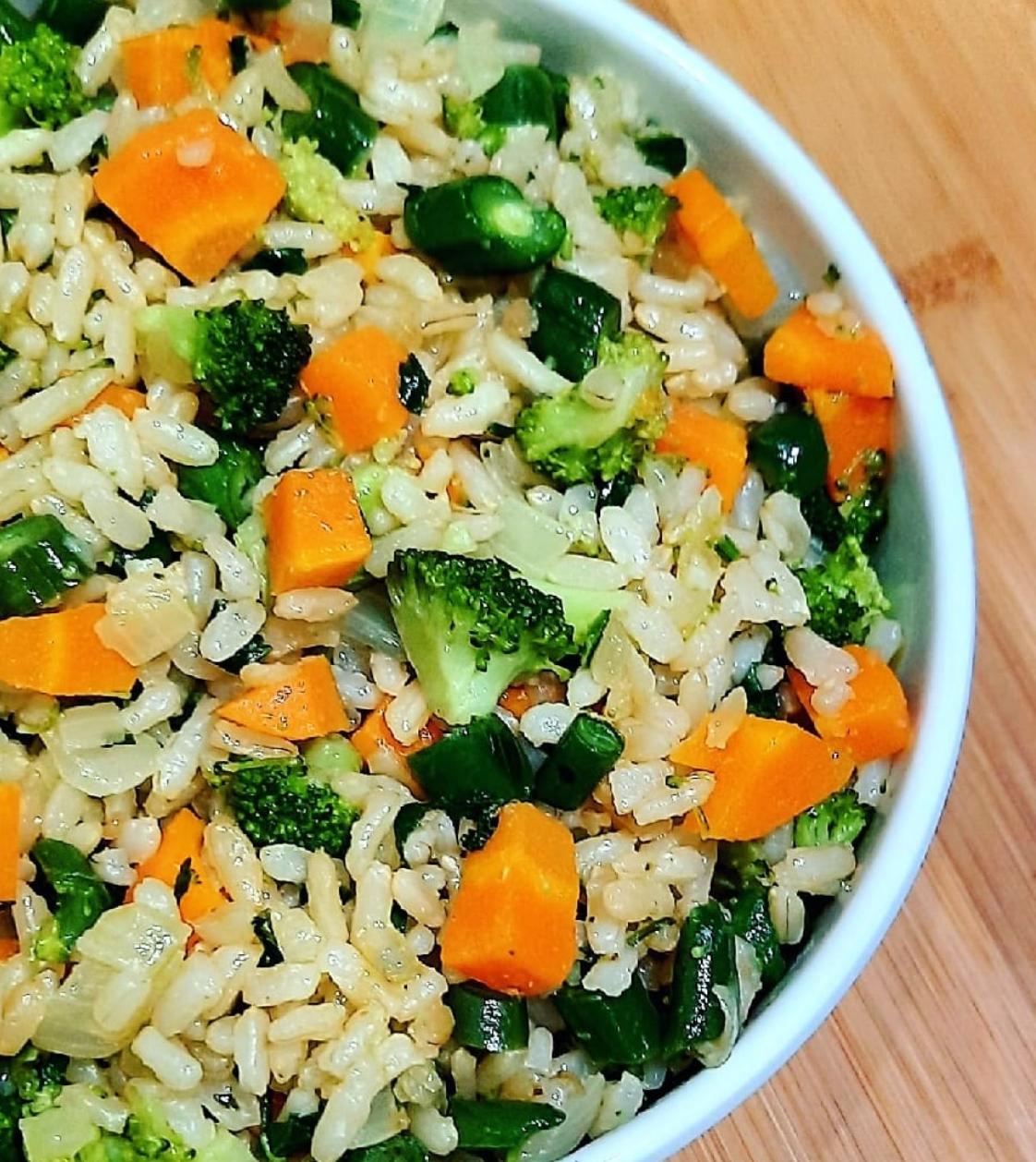 Arroz de legumes